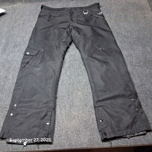 Ocean and Earth Snowboard Ski‎ Pants Size XL Black Insulated